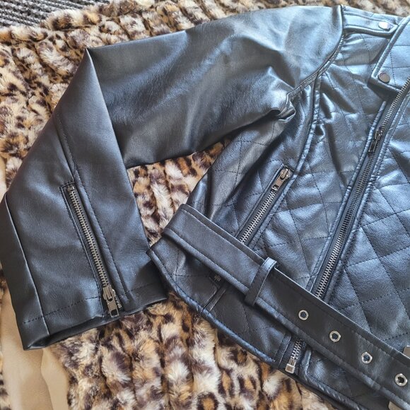 NY & Co Leather Jacket - Picture 4 of 6